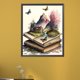 thumbnail image 5 of Pintura de diamante 5D DIY libro de taladro redondo completo kit mundial decoración del hogar 40x50cm, 5 of 9