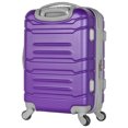 thumbnail image 2 of Olympia Denmark Valise à Roulettes Extensible 21 Pouces, Violet, 2 of 8