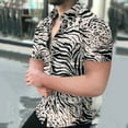 thumbnail image 2 of Eashery Mens T-Shirt Regular Fit Casual Blouse Men Button-Down Dress Shirt Shirts Khaki XL, 2 of 5