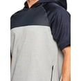 thumbnail image 4 of AND1 Big Men's Fleece Short Sleeve Hoodie, 4 of 4