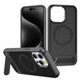 thumbnail image 4 of For Iphone15/15pro/15plus/15proMax mobile phone case with stand magnetic cooling protective case, 4 of 6