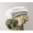 thumbnail image 6 of Brooklyn Loom Chunky Boucle 100% Microfiber Polyester  50x70 Throw Blanket in Green, All Season, Adult Size, OEKO-TEX Certified, 6 of 10