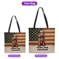 thumbnail image 5 of Freedom Paws Patriotic Cocker Spaniel Vintage Memorial Day All Over Print 3D Canvas Tote Bag Cockers Dog Lover Gifts Reusable Handbag - 12006, 5 of 5