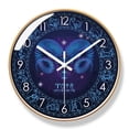 thumbnail image 1 of Reloj de pared Aries Zodiac que no hace tictac y silencioso, 30 cm, 1 of 1