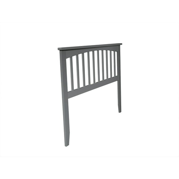 AFI Mission Headboard with Turbo Charger-Finish:Grey,Size:Full