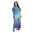 thumbnail image 5 of Oussum Women Kaftan Cover Up Polyester Beach Maxi Dress Plus Size Boho Caftan Gown, 5 of 8