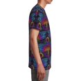thumbnail image 6 of Wukai Mandalas Dragonfly Youth Unisex Short Sleeve T-Shirt for Boys, Girls, Teens, and Kids-Small, 6 of 7