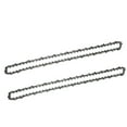 thumbnail image 3 of Quaqdae 2Pcs 20Inch Chainsaw Saw 76 Drive Links Replacement Mill Ripping Chain Blade Pitch 0.325Inch 0.058 Gauge for Cutting, 3 of 8