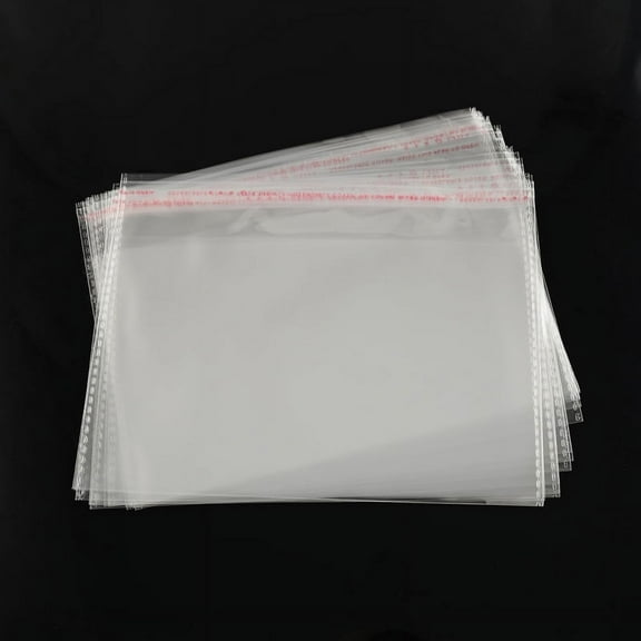 OPP Cellophane Bags Rectangle Clear 20x24cm Unilateral thickness: 0.035mm Inner measure: 16x23cm