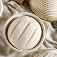 thumbnail image 5 of Swayvoo Banneton Bread Proofing Basket Set of 2, 9-Inch Round Rattan Baskets with Liners, Sourdough Baking Supplies, 5 of 6