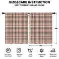thumbnail image 2 of Blackout Kids Curtains,Red and Green Plaid Christmas Pattern Childrens Insulated Curtains Set Of 2,Bedroom Essentials,Toddler Room Decor 42"x54", 2 of 5