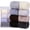 Winter, variant on Needle Felting Wool 80g, Wool Roving, 8 Colors, Bulk, for DIY Crafts & Felting, 10g/Color, Grey