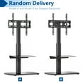 thumbnail image 5 of RTVR Modern Universal Floor TV Stand for TVs up to 65 inch Upgrade, Black, 5 of 6