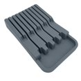 thumbnail image 1 of Bloque de cuchillos de cajón, soporte de cuchillos de cajón con capacidad para 4 cuchillos, 29,2*18*5,3 cm, organización de cajones de cocina, profesionales para bloque de cuchillos de cocina, 1 of 5