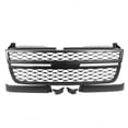 thumbnail image 2 of Partzer Front Grille Assembly Upper Grille Replacement Fits 2005-2007 Chevy Silverado 1500 2500HD 3500, 2 of 7