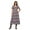 Black, variant on Short Sleeve Kurta Printed Women Front Slit Kurti Summer Clothing