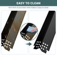 thumbnail image 7 of Unicook 5 Burner Gas Grill Heat Plates, 14.6 Inch Flame Tamer, Burner Covers, 4 Pack, 7 of 7