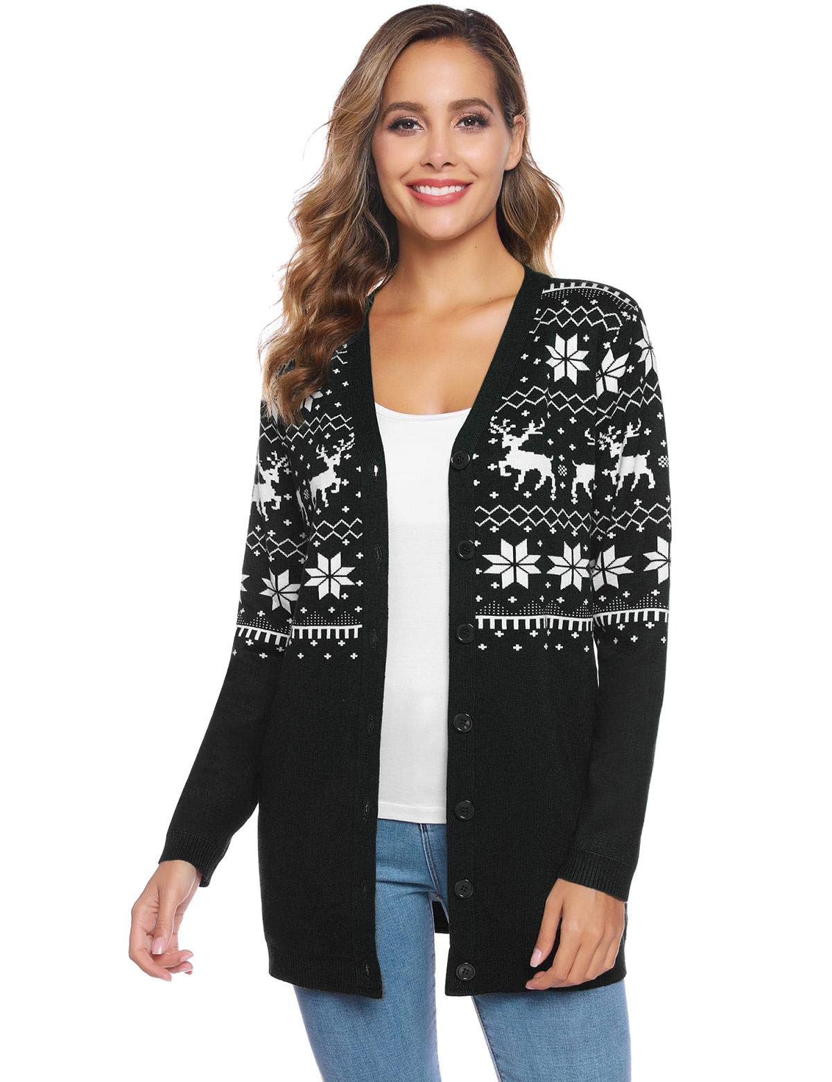 snowflake cardigan