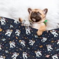 thumbnail image 3 of Pofeuu Panda Astronaut Print Puppy Blanket,Dog Blankets,Pet Blanket Cozy Cat Blankets for Indoor Cats, Fuzzy Pet Blanket for Kitten Doggy Dog Blankets-Medium, 3 of 8