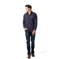 thumbnail image 5 of Camisa Vaquera Moderna Wrangler Manga Larga Hombre 623 Azul Marino M, 5 of 5