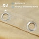 thumbnail image 3 of Cortinas transparentes de tela impermeable ABCCANOPY para patio exterior, 3 of 8
