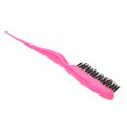 thumbnail image 3 of Professional Plastic Teasing Back Hair Combing Slim Line Styling Hair Brush, 3 of 8