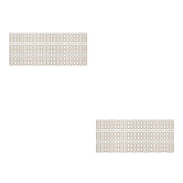 Alfombrilla antideslizante para bañera Yuarrent plegable caqui 68*40cm