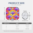 thumbnail image 3 of Haiem Magic Mushrooms Car Windshield Sun Shade (2 Pieces) Foldable Windshield Sun Shade Car Accessories for Truck SUV Pickup-Large, 3 of 7