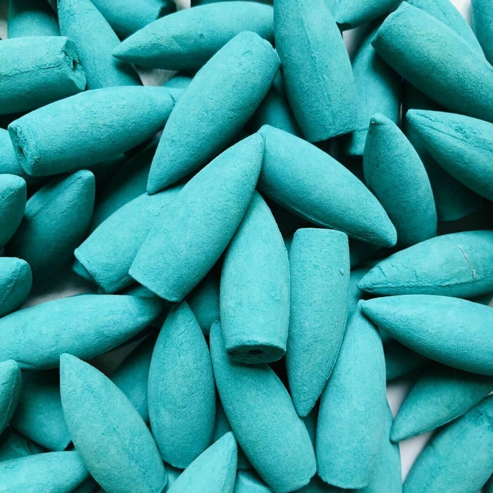 LNGOOR Natural Backflow Incense Cones mint Fragrance for Spa Yoga