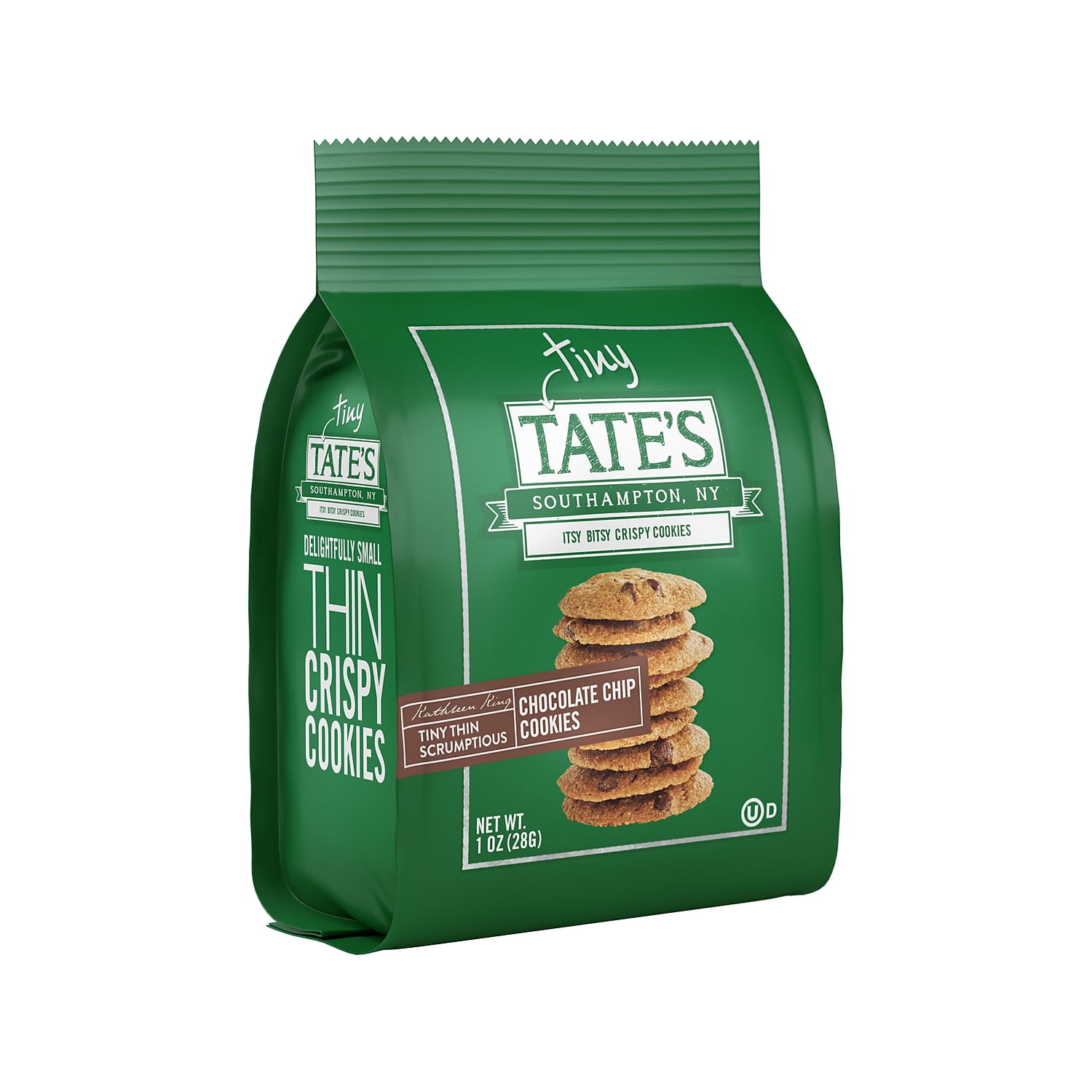 Tates Bake Shop Tiny Tate's Chocolate Chip Cookies 1 oz. 24/Carton (TBS00164)