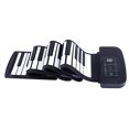 thumbnail image 1 of Piano Digital Enrollable De 88 Teclas, Instrumento De Música Electrónica Portátil, Teclado De Piano De Silicona sonducket  EL013417-02, 1 of 5