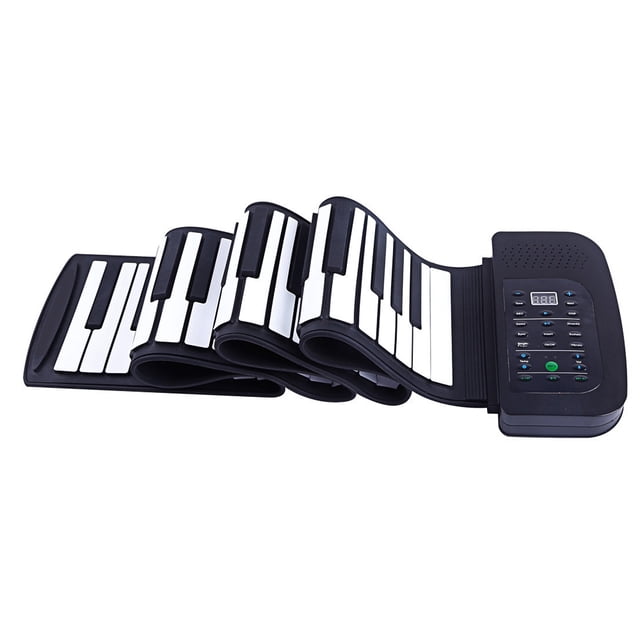 Piano Digital Enrollable De 88 Teclas, Instrumento De Música Electrónica Portátil, Teclado De Piano De Silicona sonducket EL013417-02
