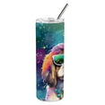 thumbnail image 3 of Shih Tzu Hippie Dawg Stainless Steel Skinny Tumbler 3 in x 8.25 in, 3 of 5
