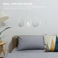 thumbnail image 5 of BESTOYARD Fine Workmanship Water Drop Acrylic Wall Sticker for Home 4Pcs, 5 of 7
