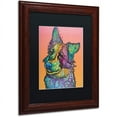 thumbnail image 2 of Trademark Fine Art "Axel" Canvas Art by Dean Russo, Black Matte, Wood Frame, 2 of 4