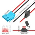 thumbnail image 3 of 12V SLA Battery Connector Harness Replacement With 40A Fuses for Children Electric Ride On Vehicle Easy Installation, 3 of 4