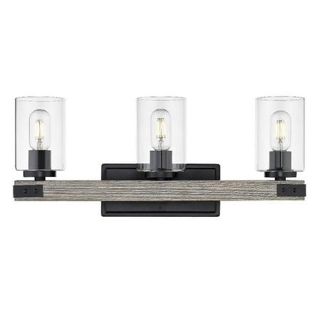 3 Light Bathroom Light Fixture in Casual Style 9.63 inches High By 23.13 inches Wide… product image