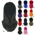 thumbnail image 4 of ziyahi Winter Balaclava Neck Cover Thermal Face Guard Windproof Thickened Caps Ultimate Protection Protective Gear Motorcycle Accessory rose red, 4 of 6
