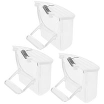 GARVALON 3Pcs Scientific Design Bird Feeder for Budgerigar and Canary in Cages