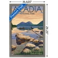 thumbnail image 3 of Lantern Press - Acadia National Park, Maine, Jordan Pond Wall Poster, 14.725" x 22.375" Framed, 3 of 5