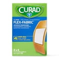 thumbnail image 3 of Curad Flex-Fabric Adhesive Bandages, 2"x4", 50 Count, 3 of 6