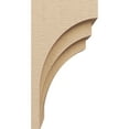 thumbnail image 3 of 10"W x 10"D x 20"H Wide Rockford Rough Cedar Woodgrain TimberThane Corbel, Primed Tan, 3 of 6