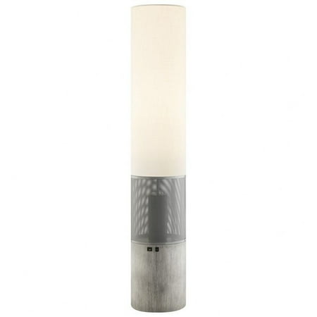 Lite Source Ls-83674 Sahirah 59 Tall Led Column Floor Lamp - Grey