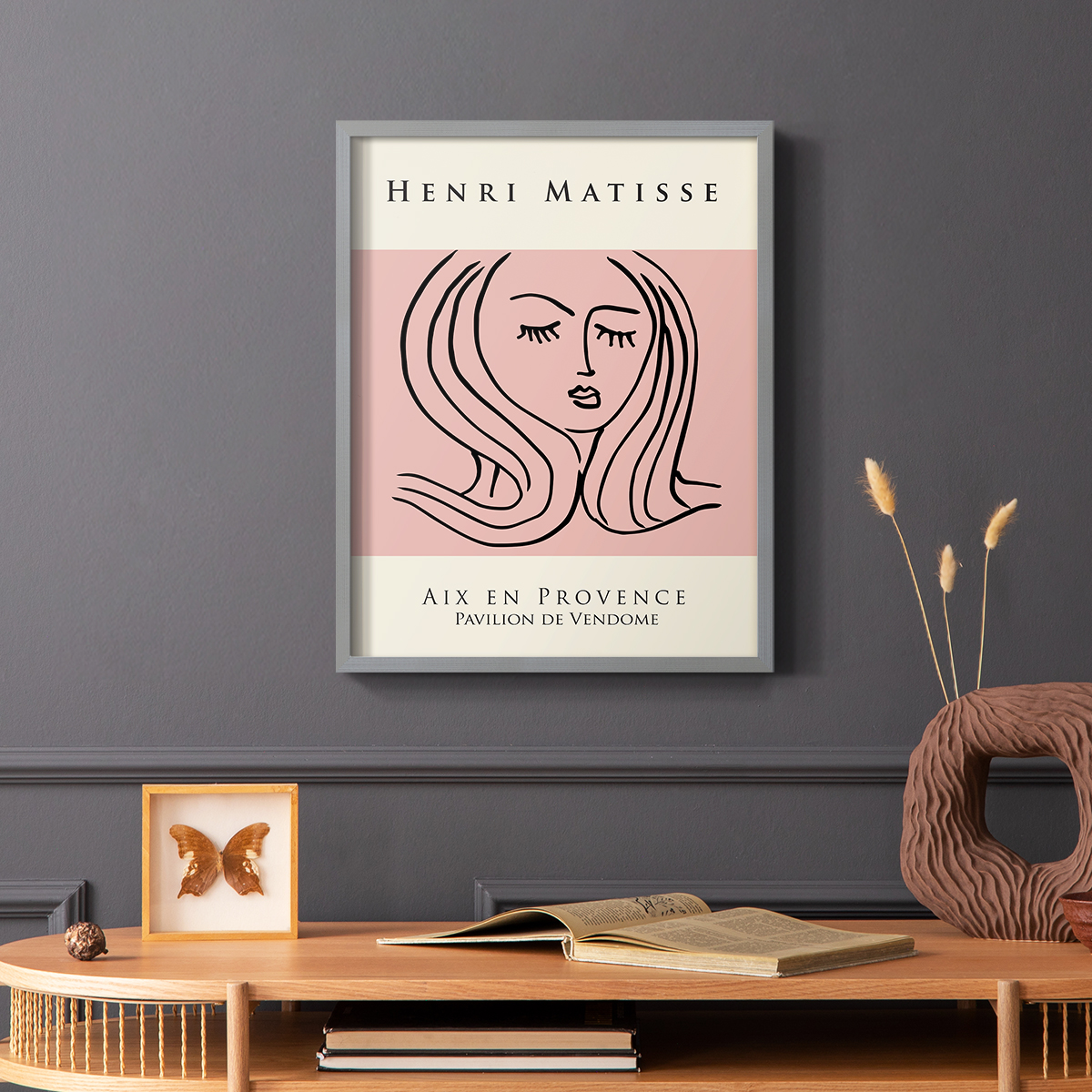 Matisse LXXVIII Framed Print - Solid Wood