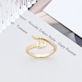 thumbnail image 4 of Anillo De Serpiente De Moda Para Hombres Y Mujeres Anillo De Dedo Abierto Ajustable Joyería Accesorios Minimalistas Regalo Methold AP006069-00, 4 of 6