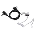 thumbnail image 3 of Auriculares Walkie Talkie auriculares de tubo acústico PVC 2 pines cancelación de ruido micrófono PTT profesional resistencia al desgaste para GP-88, 3 of 8