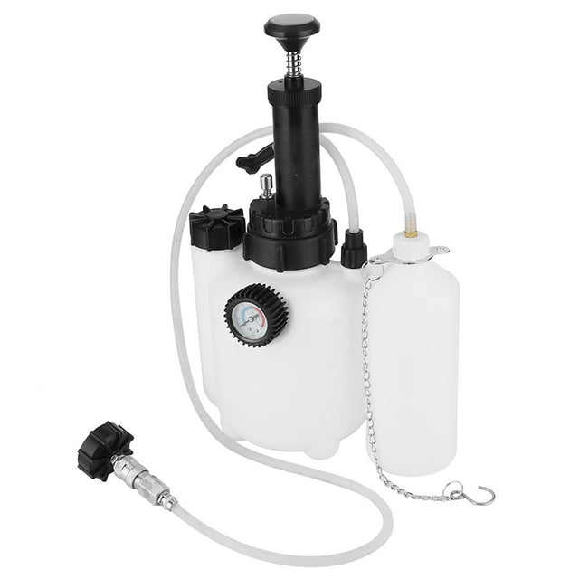 Brake Fluid Bleeder,3L Brake Clutch Fluid Pressure Brake Bleeder Bleeding Fluid Kit Precision Engineered