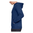 thumbnail image 3 of UNDER ARMOUR Mens Navy Crew Neck Draw String Fleece Hoodie XL, 3 of 4