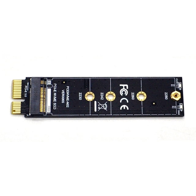 PC X Adapter Card,NVME M.2 to PCI-E3.0 PC XM Key PC X Expansion Card Smart Functionality