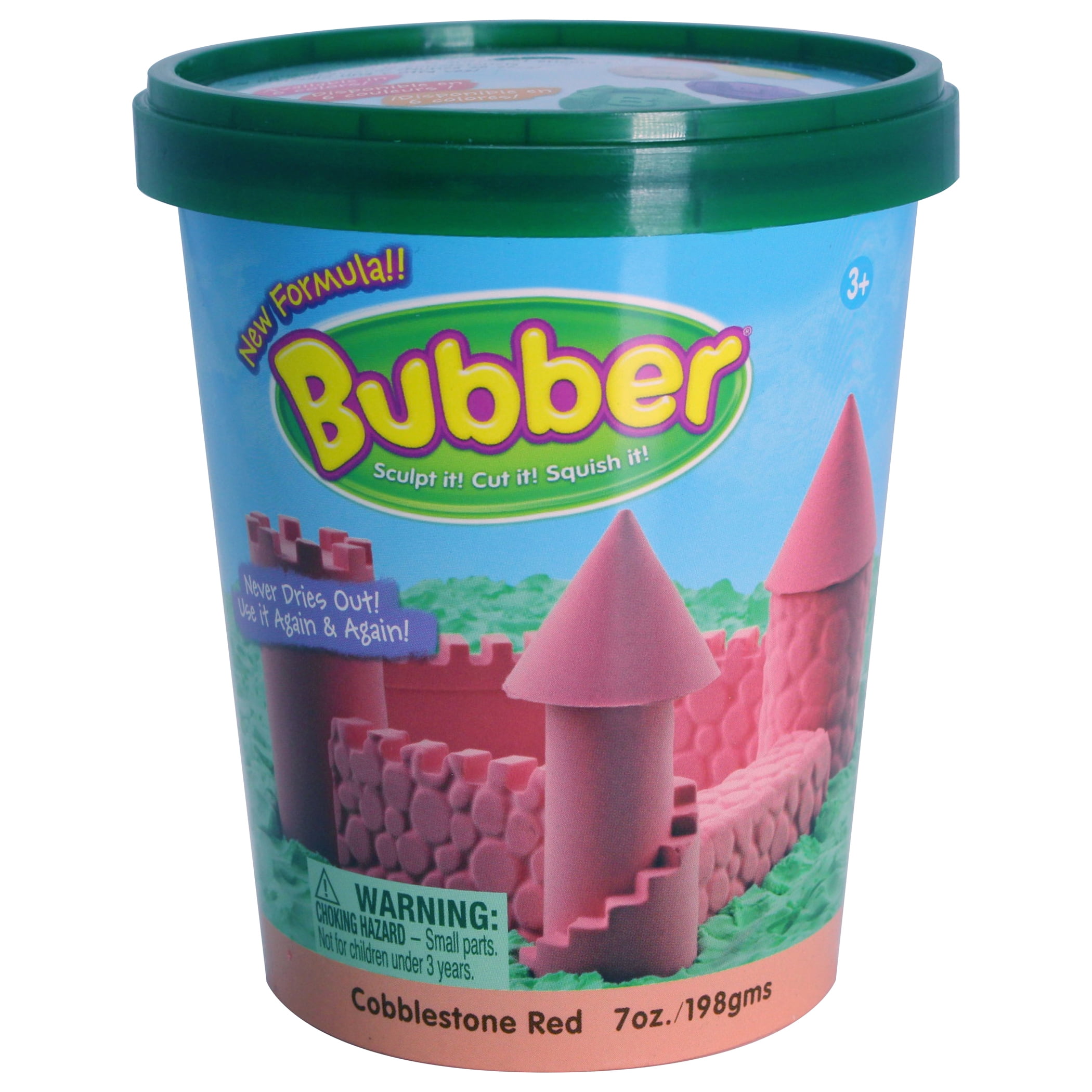 Bubber® Sculpting Dough, 7 oz. Bucket, Red